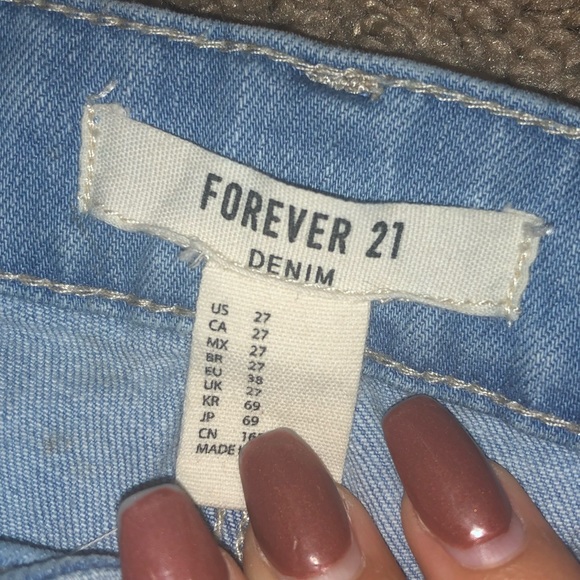 Fringe hem jeans - Picture 3 of 4